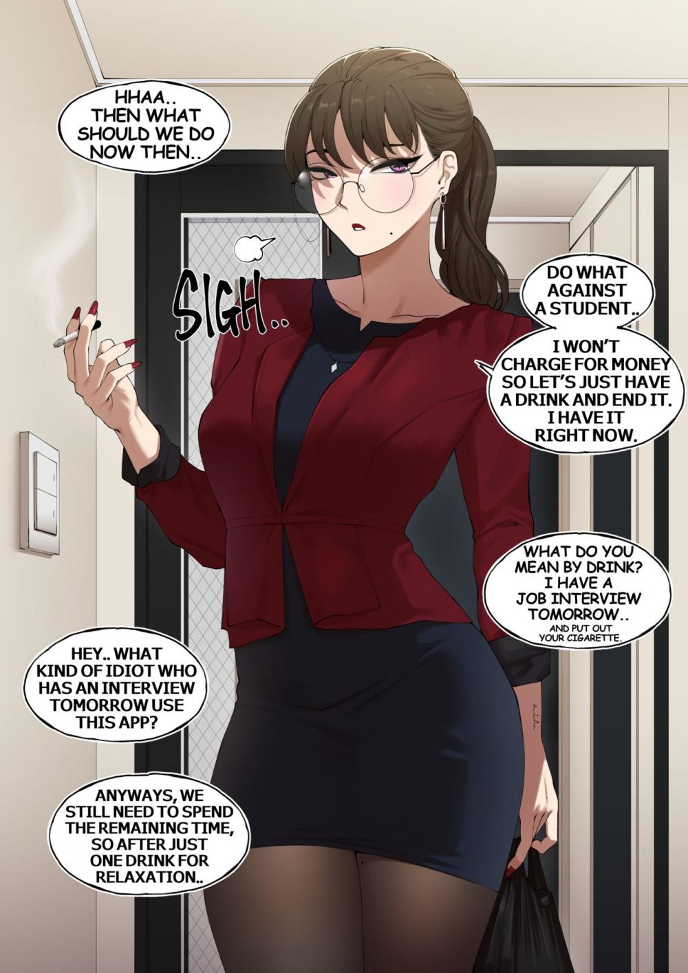 Hentai Manga Comic-Delivery MILF-Read-23